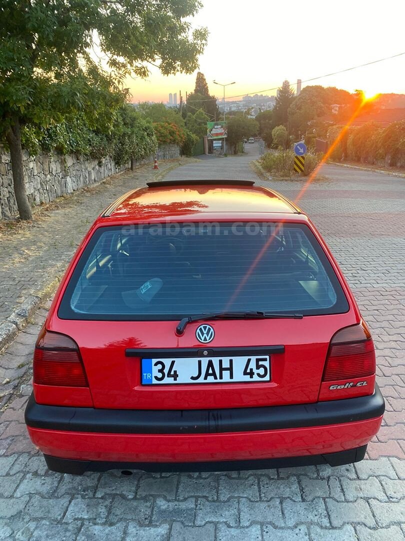 Sahibinden Volkswagen Golf 1.8 CL 1996 Model İstanbul 212.000 km Kırmızı 6