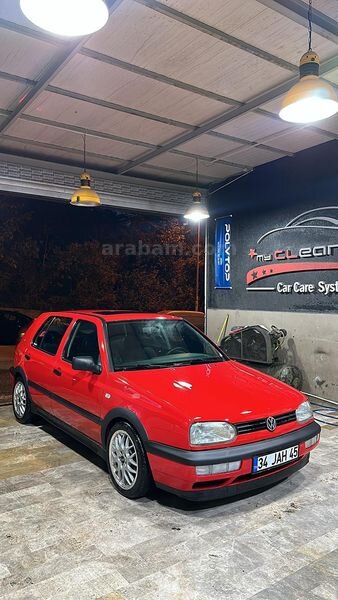 Sahibinden Volkswagen Golf 1.8 CL 1996 Model İstanbul 212.000 km Kırmızı