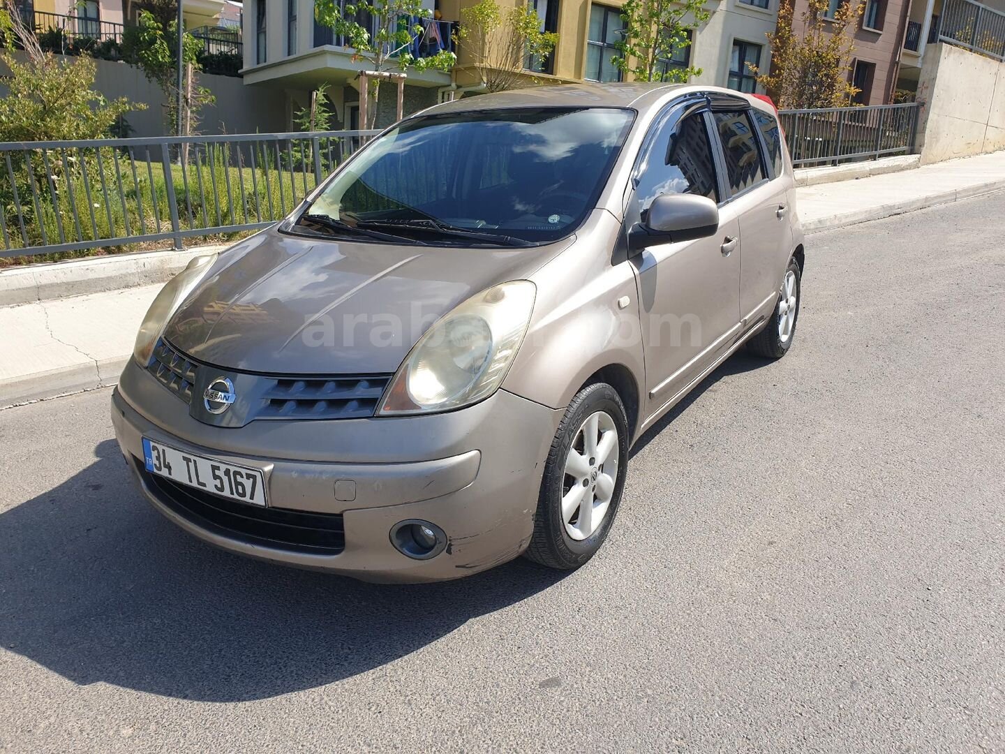 Sahibinden Nissan Note 1.5 dCi Tekna 2008 Model İstanbul 290.000 km Kahverengi 1