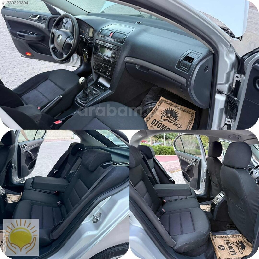 GÜNEŞ OTOMOTİV SKODA OCTAVİA A5 KASA DEĞİŞENSİZ ÇİÇEK GİBİ 7