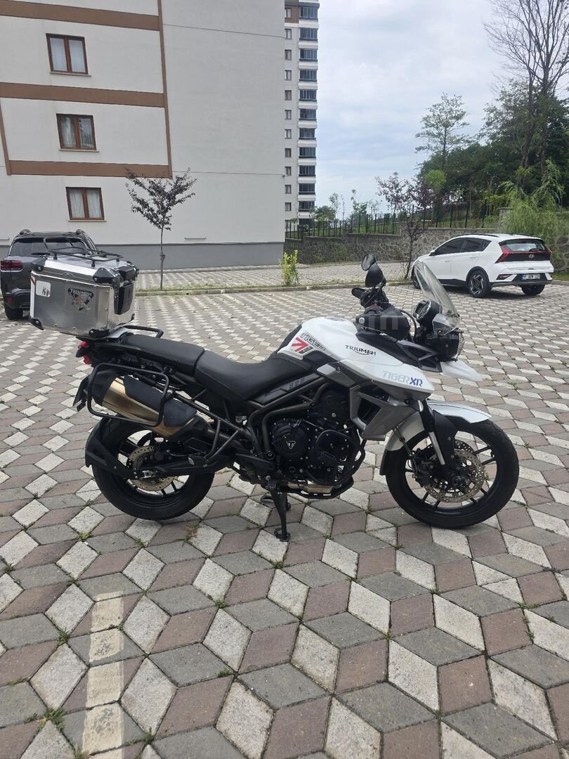 Sahibinden Triumph Tiger 800 XR 2016 Model Ordu 58.000 KM Beyaz