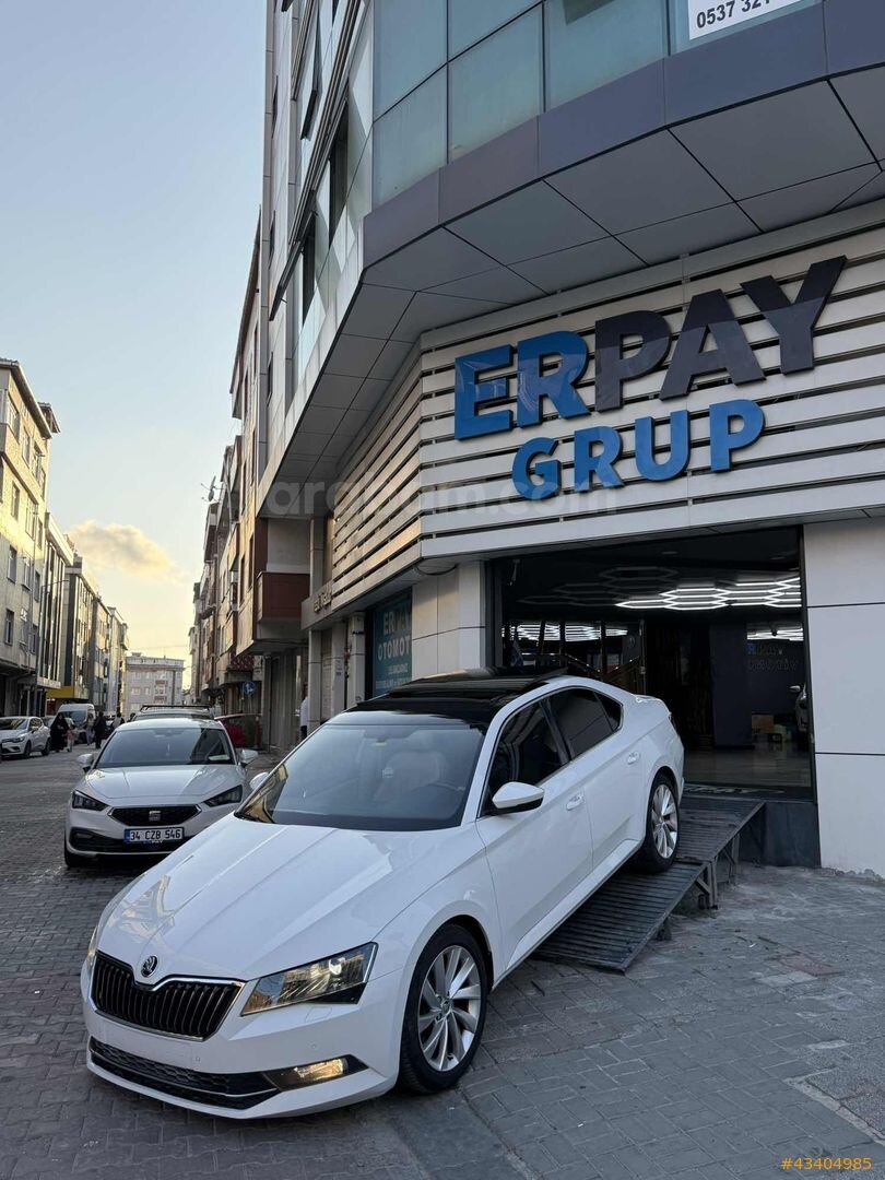 ERPAY OTOMOTİV'DEN 2018 MODEL SKODA SUPERB 1.6TDI PRESTİGE 4