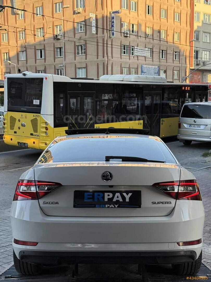 ERPAY OTOMOTİV'DEN 2018 MODEL SKODA SUPERB 1.6TDI PRESTİGE 7