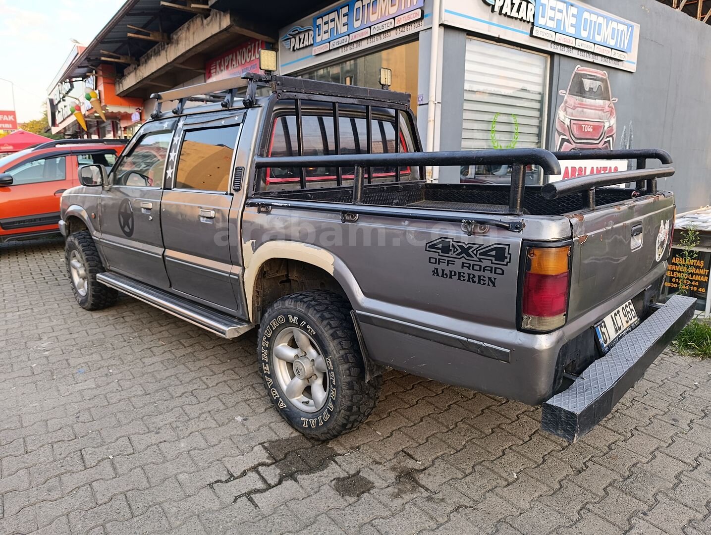 TRAMERSİZ 1998 MAZDA B2500 4x4 - DAĞ TAŞ DİNLEMEZ TANK 6