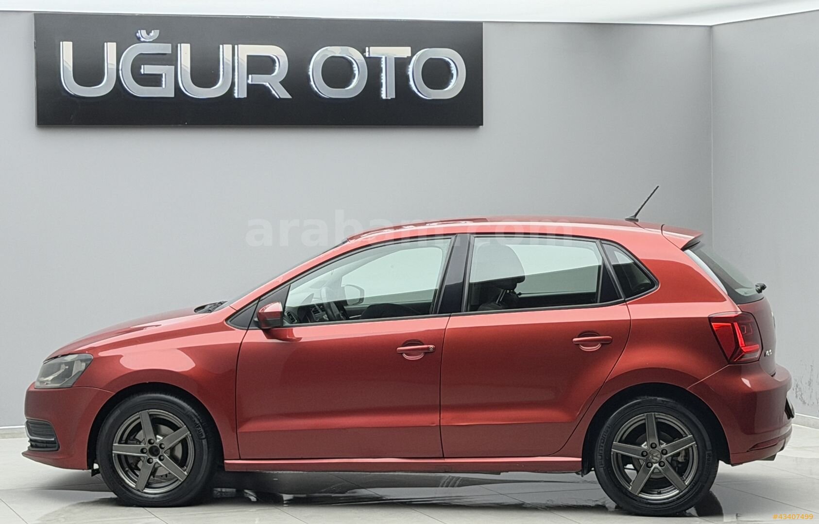 2014 VOLKSWAGEN POLO 1.4 TDI COMFORTLINE KIRMIZI M.EKRAN 4