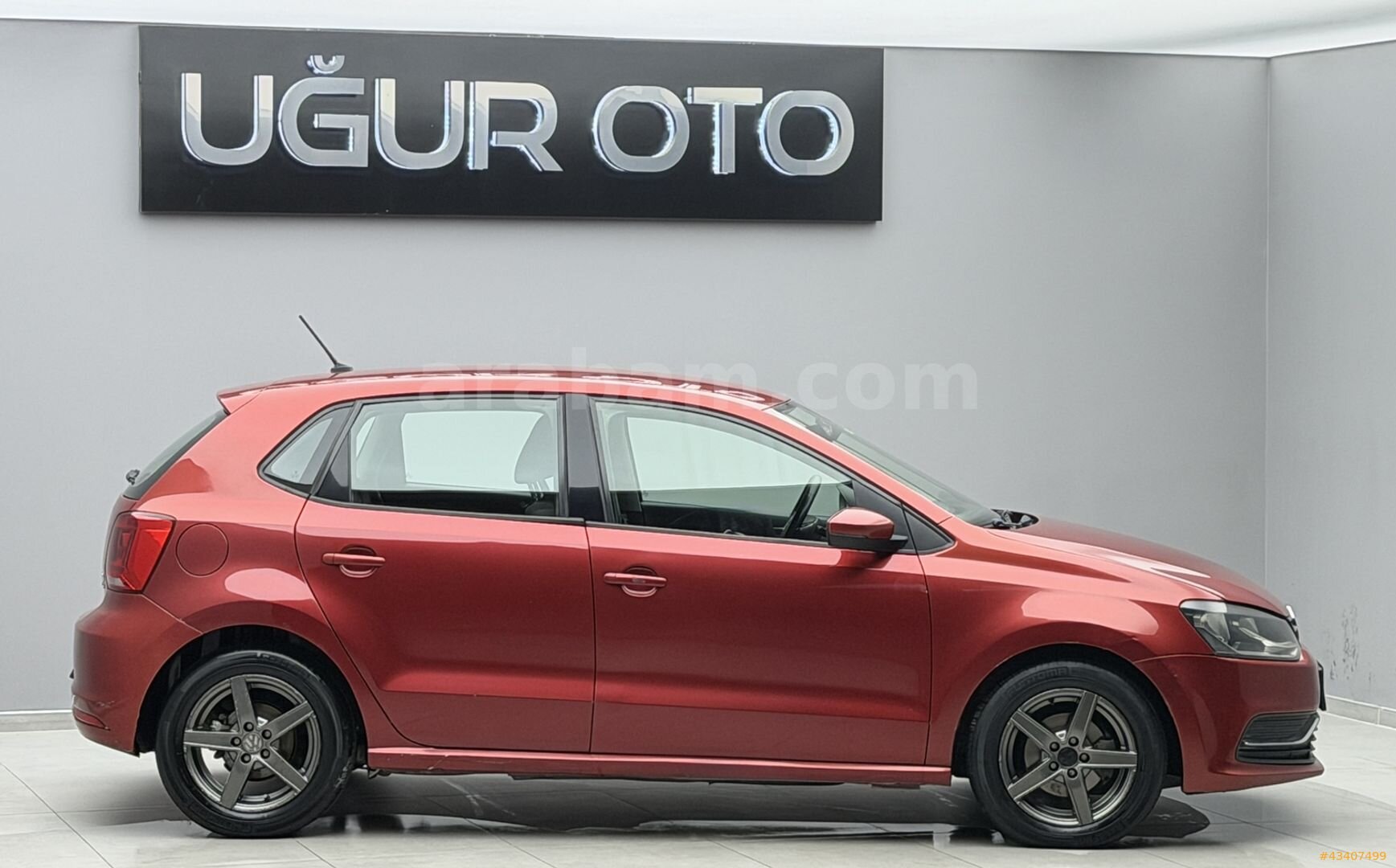 2014 VOLKSWAGEN POLO 1.4 TDI COMFORTLINE KIRMIZI M.EKRAN 3
