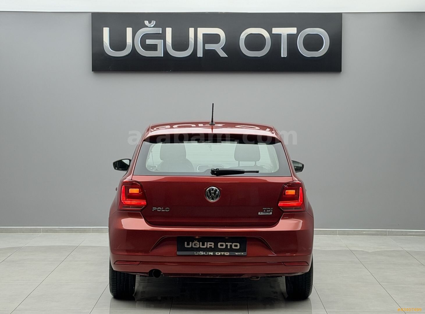 2014 VOLKSWAGEN POLO 1.4 TDI COMFORTLINE KIRMIZI M.EKRAN 5