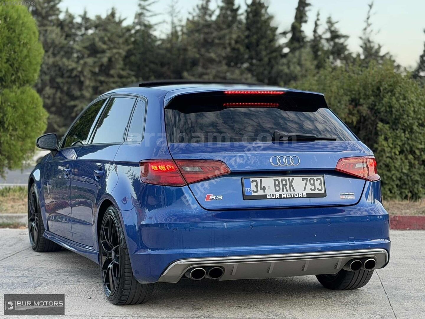 ''BUR'' KREDİ 2015 AUDİ S3 2.0TFSI QUATTRO 34BRK ÖZEL PLK 6
