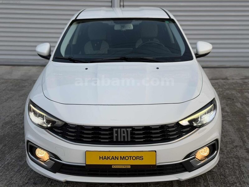 HAKAN MOTORS-2021 FİAT EGEA LOUNGE HATASIZ BOYASIZ 54.000 KM