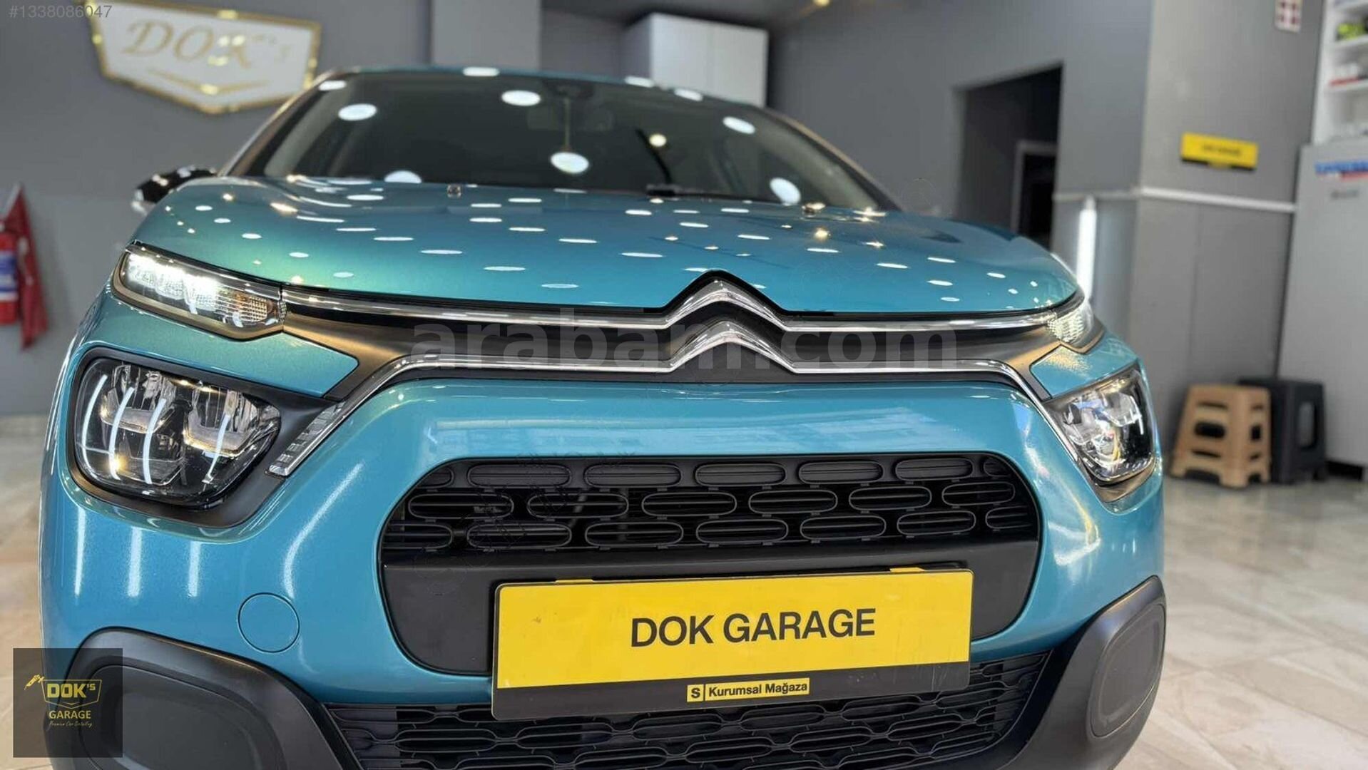 MÜKEMMEL KOZMETİKTE! - Citroen C3 2023 Model 62.000 km Mavi 4