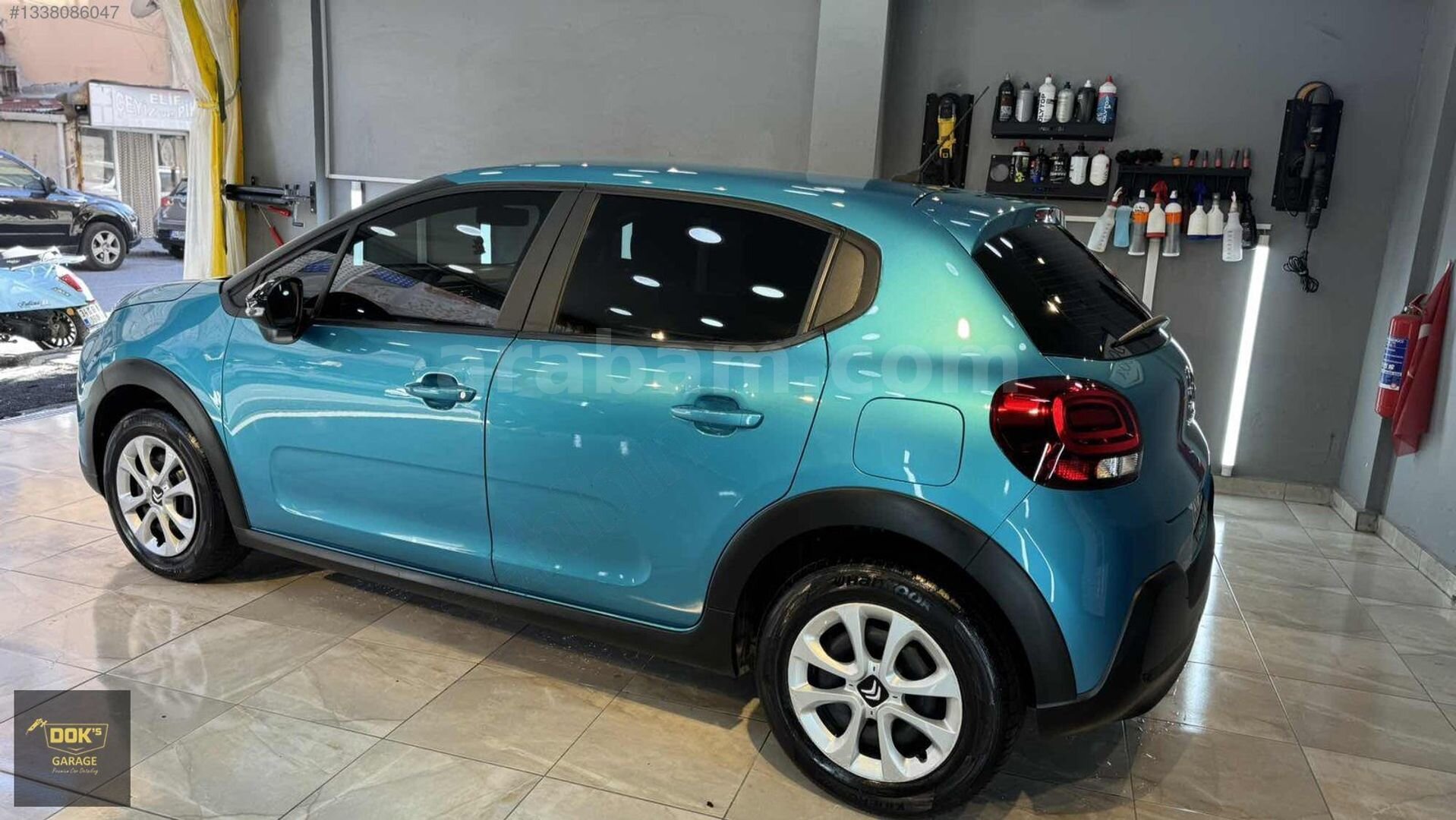 MÜKEMMEL KOZMETİKTE! - Citroen C3 2023 Model 62.000 km Mavi 7