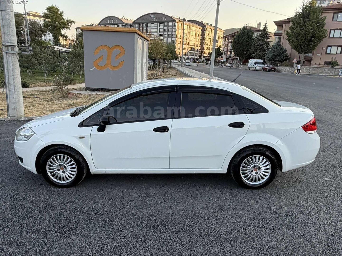 2013 Fiat LİNEA 152 Bin Km'de ORJİNAL MASRAFSIZ LPG'Lİ 2