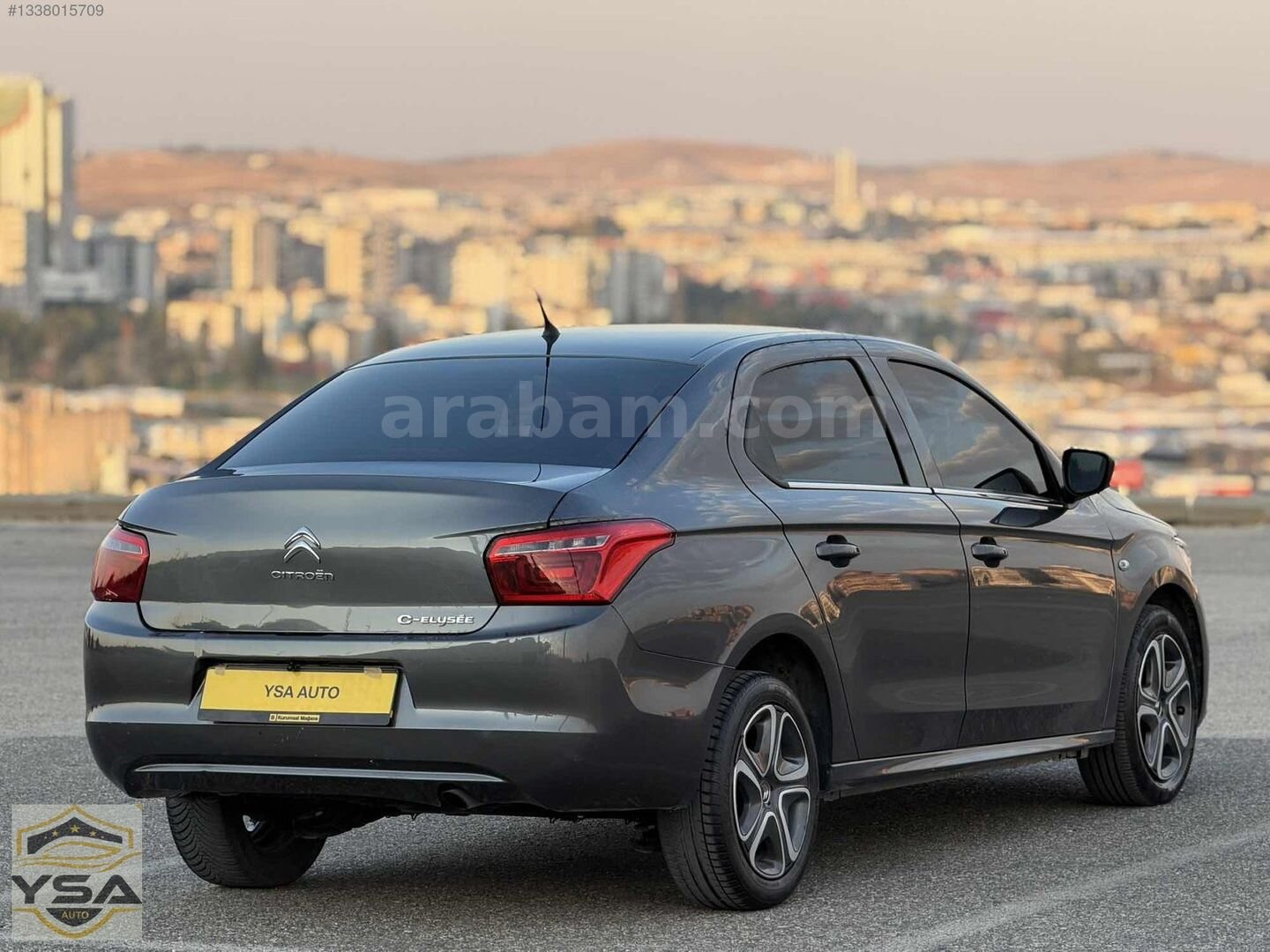 YSA AUTO'DAN CİTROEN C-ELYSEE 1.5 BLUEHDI FEEL BOLD 29.xxx KM 5