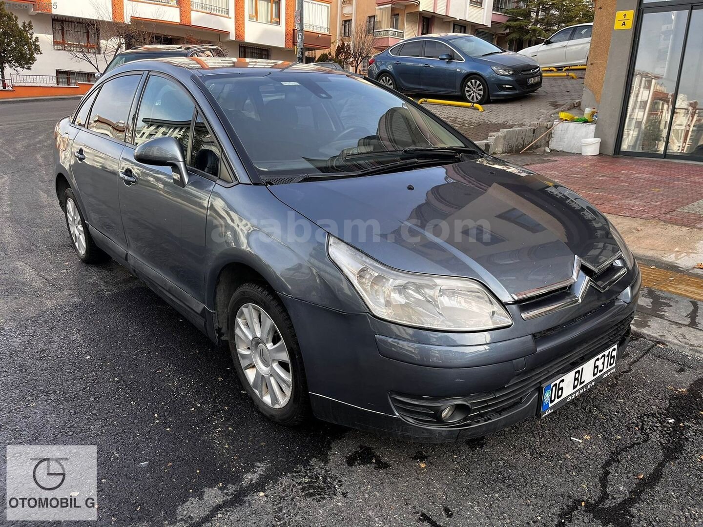 Galeriden Citroen C4 1.6 HDi SX 2008 Model Ankara 197.000 km Gri 4