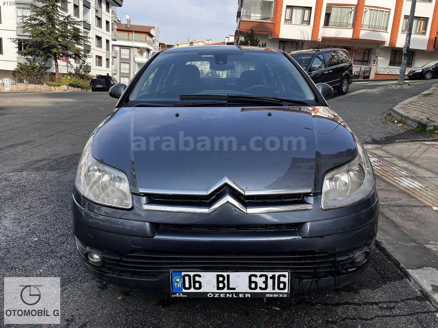Galeriden Citroen C4 1.6 HDi SX 2008 Model Ankara 197.000 km Gri 5