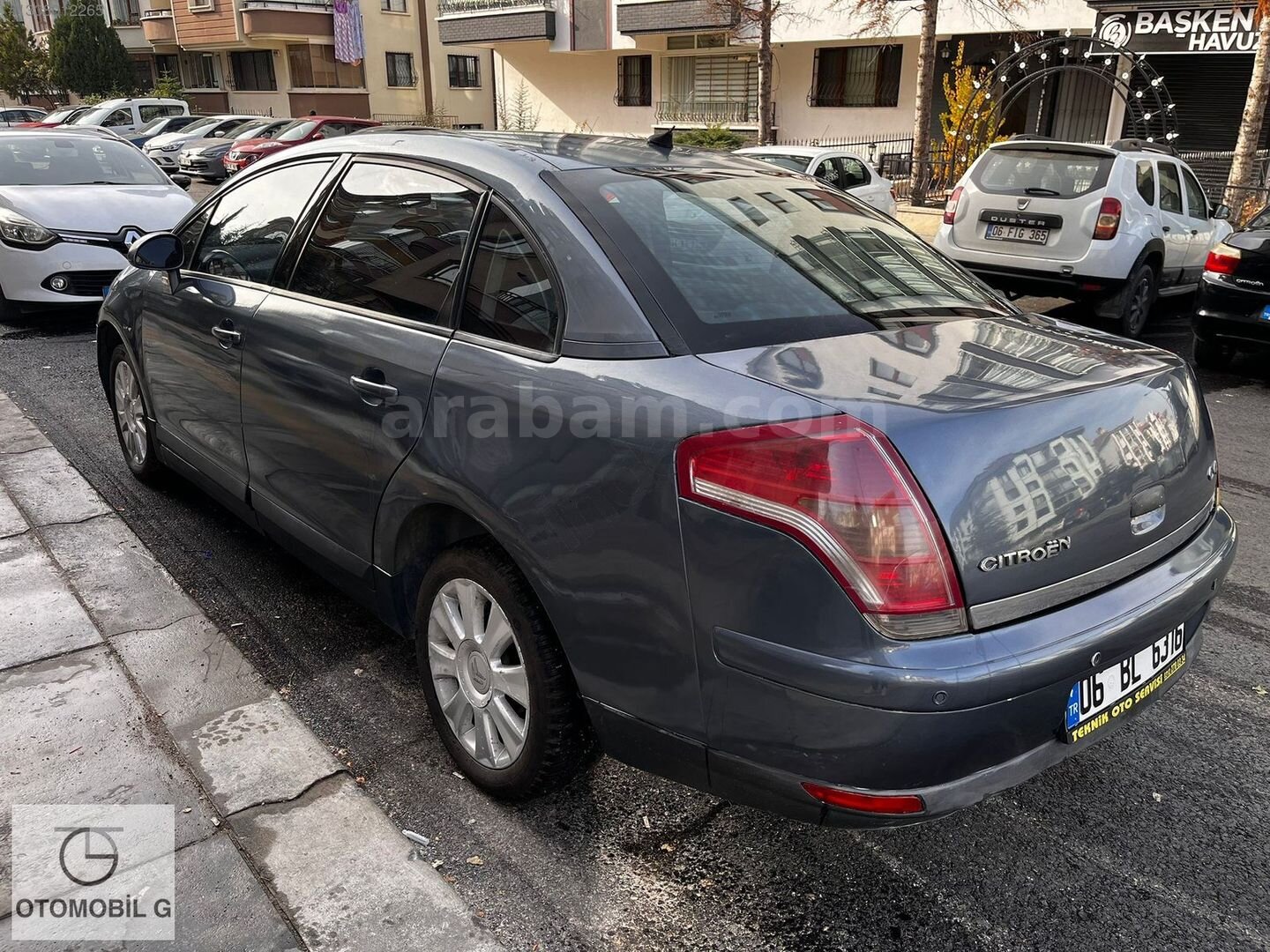 Galeriden Citroen C4 1.6 HDi SX 2008 Model Ankara 197.000 km Gri 7