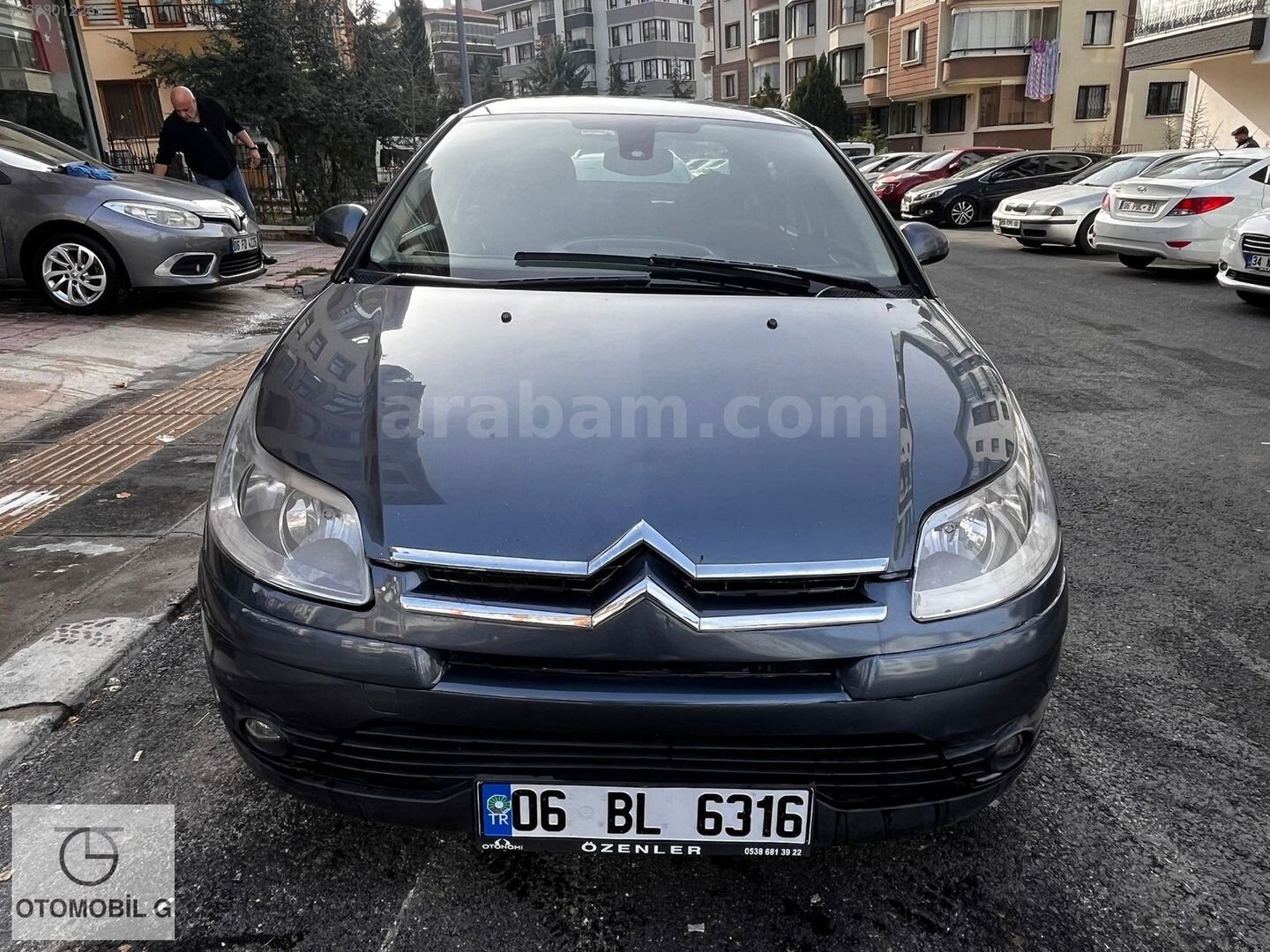 Galeriden Citroen C4 1.6 HDi SX 2008 Model Ankara 197.000 km Gri 2