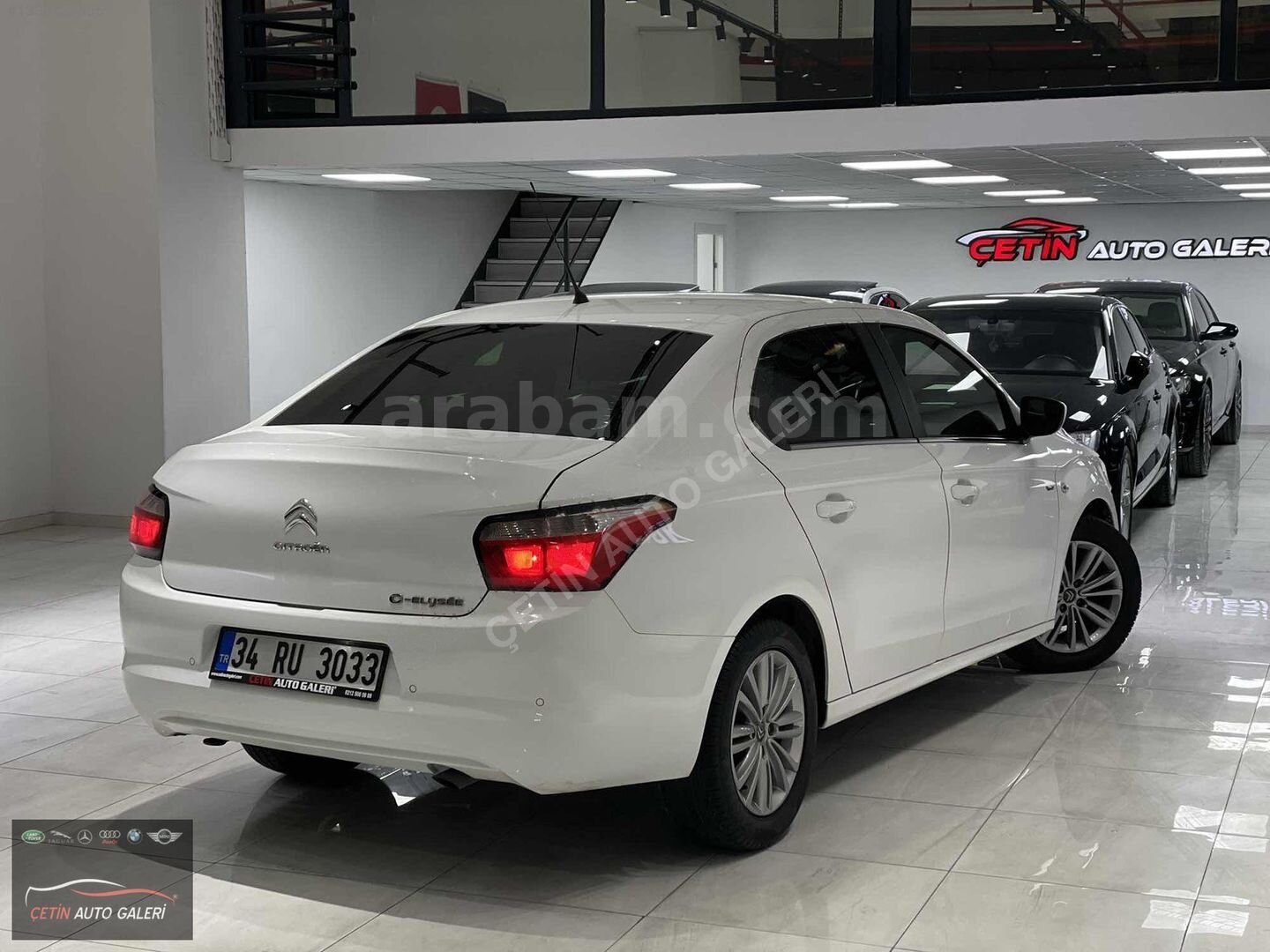 Galeriden Citroen C-Elysée 1.6 HDi Exclusive 2016 Model İstanbul 170.000 km Beyaz 4