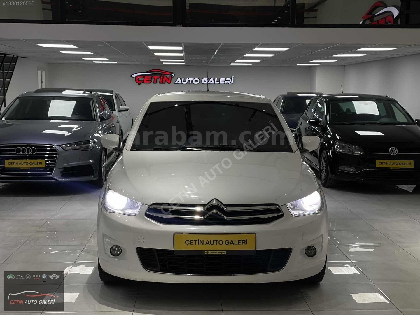 Galeriden Citroen C-Elysée 1.6 HDi Exclusive 2016 Model İstanbul 170.000 km Beyaz 1