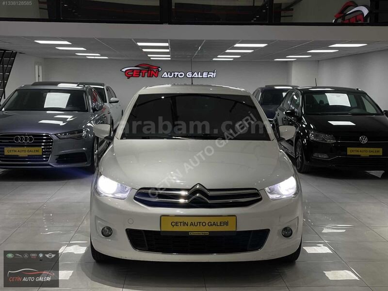 Galeriden Citroen C-Elysée 1.6 HDi Exclusive 2016 Model İstanbul 170.000 km Beyaz