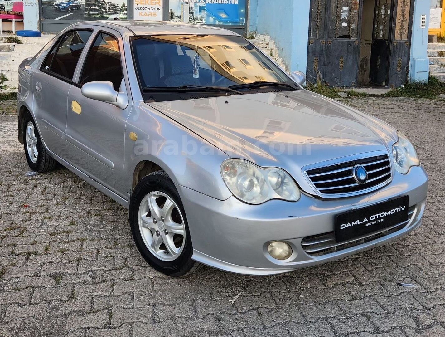 Galeriden Geely Echo 1.3 Comfort 2009 Model Kars 114.000 km Gri 5