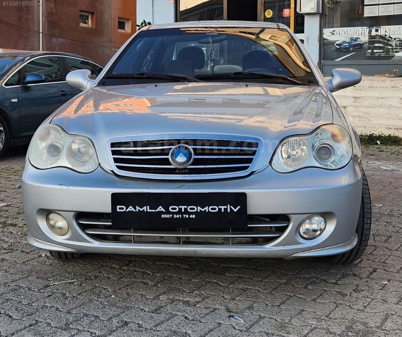 Galeriden Geely Echo 1.3 Comfort 2009 Model Kars 114.000 km Gri 2