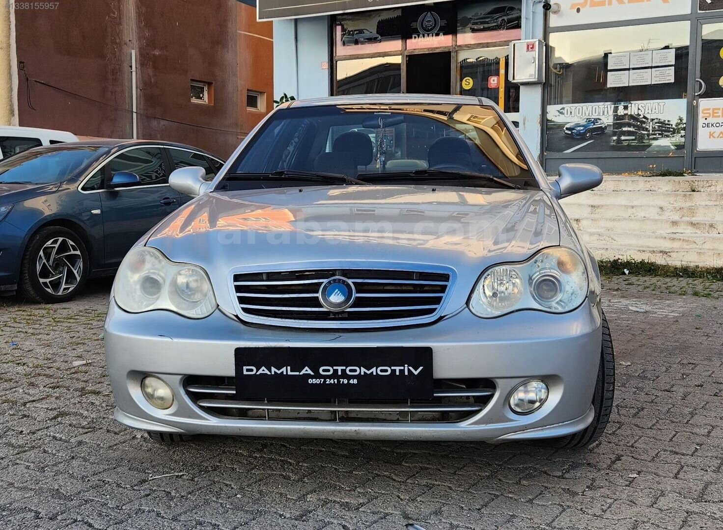 Galeriden Geely Echo 1.3 Comfort 2009 Model Kars 114.000 km Gri 3