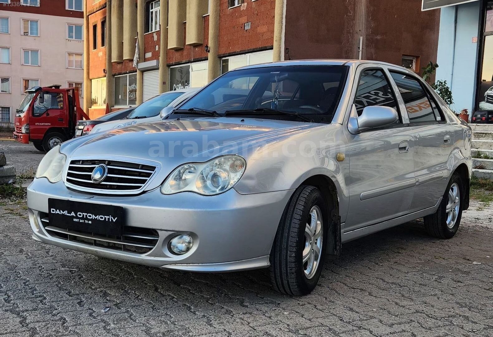 Galeriden Geely Echo 1.3 Comfort 2009 Model Kars 114.000 km Gri 4