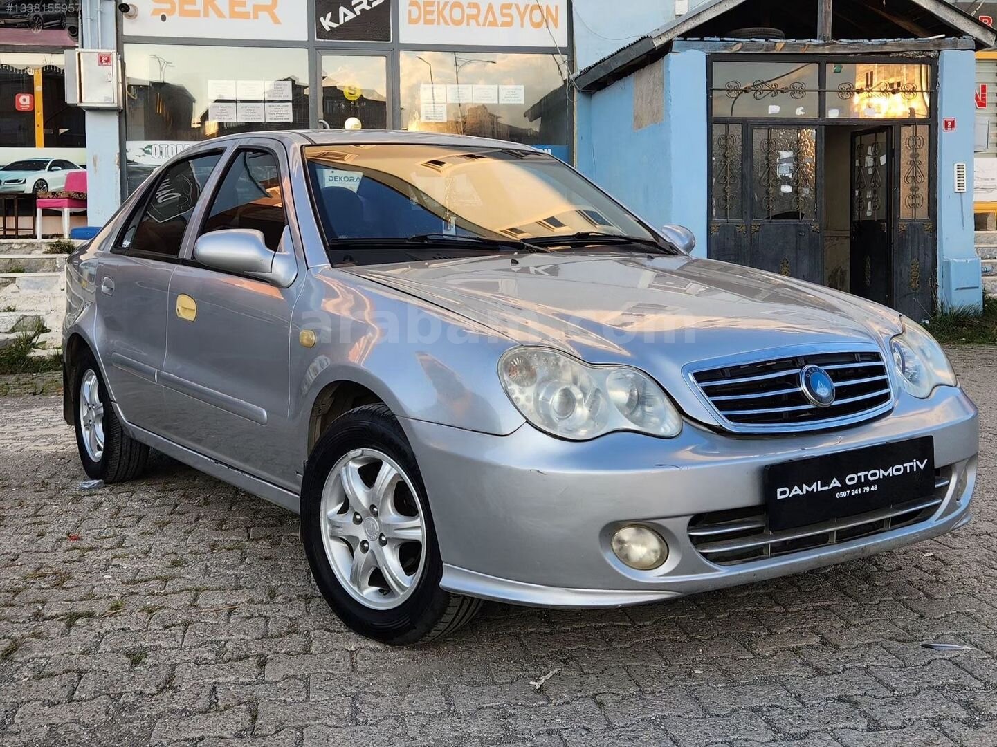 Galeriden Geely Echo 1.3 Comfort 2009 Model Kars 114.000 km Gri 6
