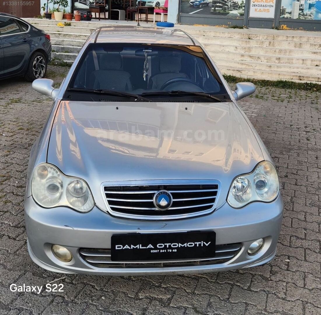 Galeriden Geely Echo 1.3 Comfort 2009 Model Kars 114.000 km Gri 7