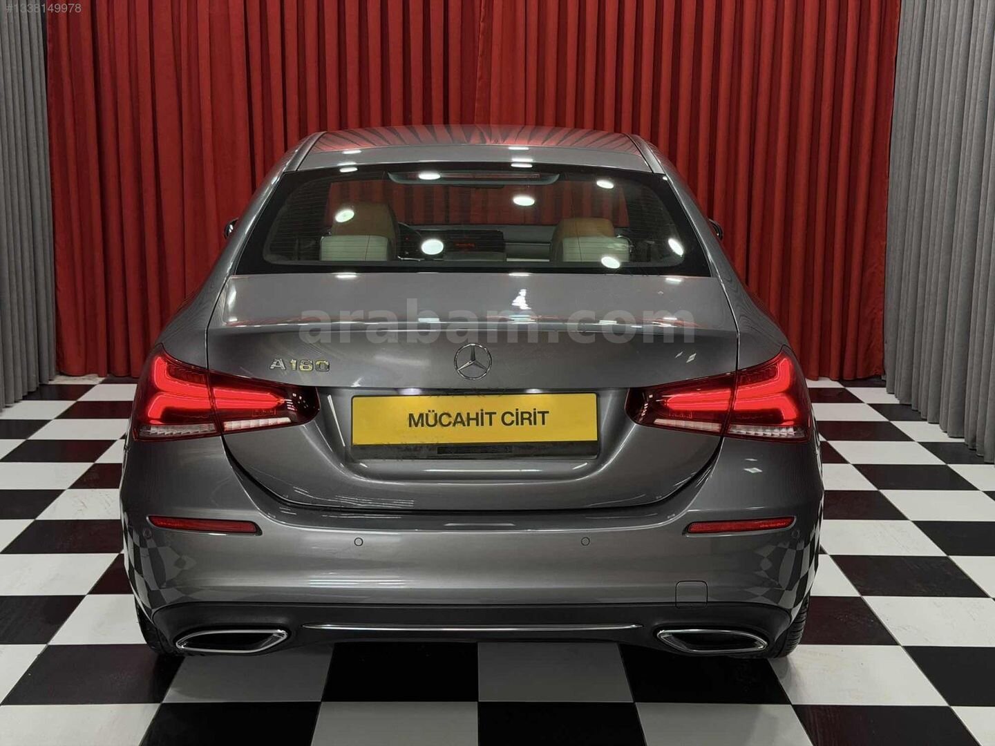 HATASIZ BOYASIZ MERCEDES A180 SEDAN İLK SAHİBİNDEN 33.000 KM 5