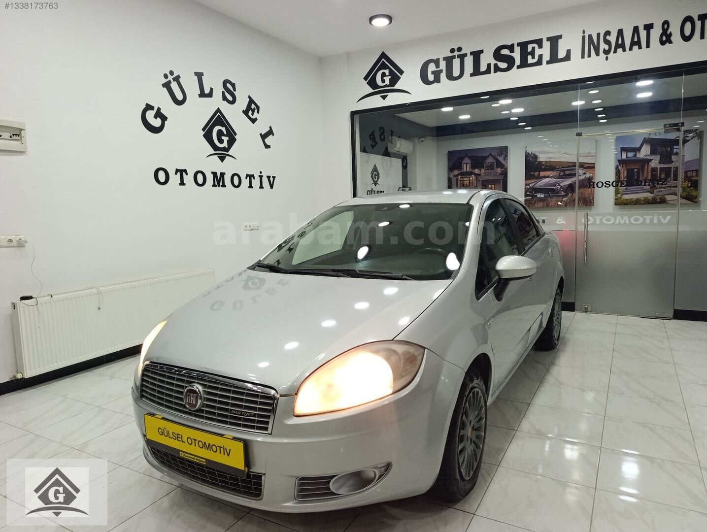2014 MODEL FIAT LİNEA 1.3 MULTJET AKTİVE PLUS HATAS K.K 12 TAKST 3
