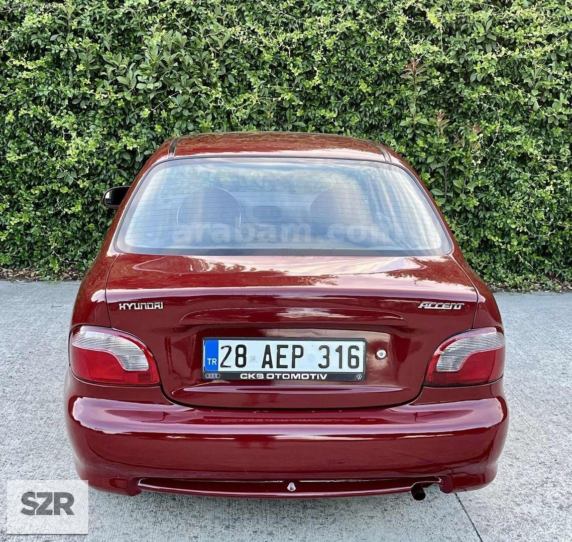 SZR MOTORS'DAN KLİMALI-MUAYENELİ 1998 ACCENT 1.5 GLS LPG'Lİ 7
