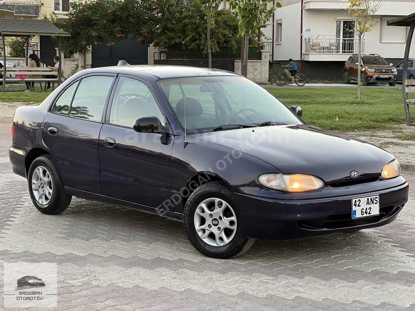 1995 MODEL 1 DEĞİŞENLİ MASRAFSIZ HYUNDAİ ACCENT 1.5 GLS 2