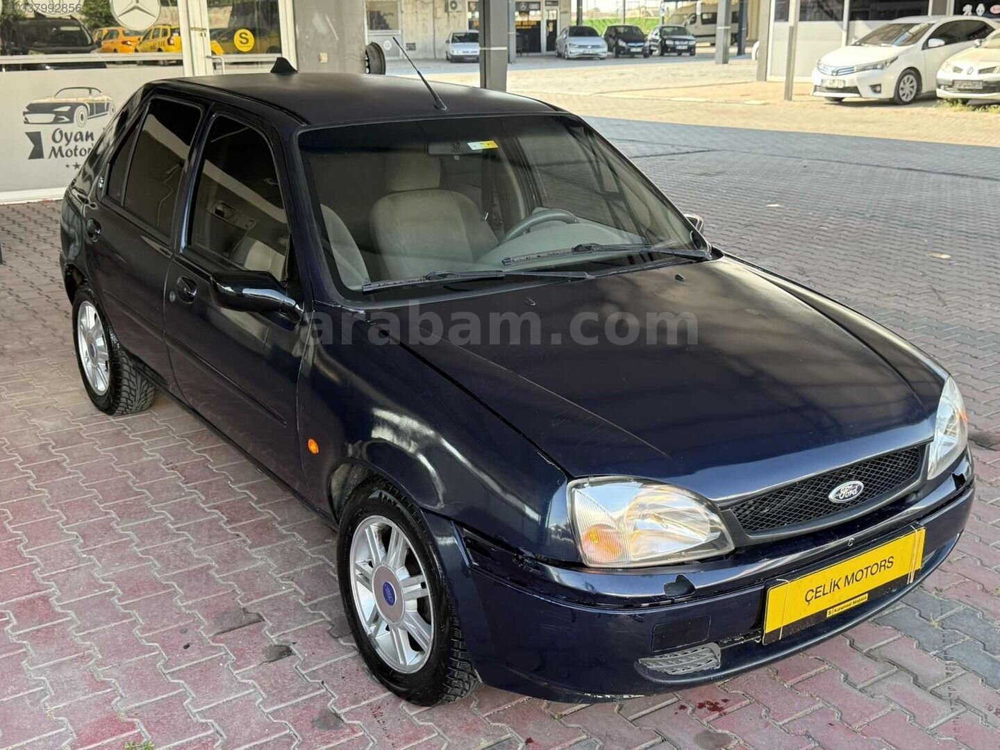 ÇELİK'DEN 2001 FIESTA 1.25 LPG GHİA - KLİMA - İÇİ BEJ - FULL !! 6