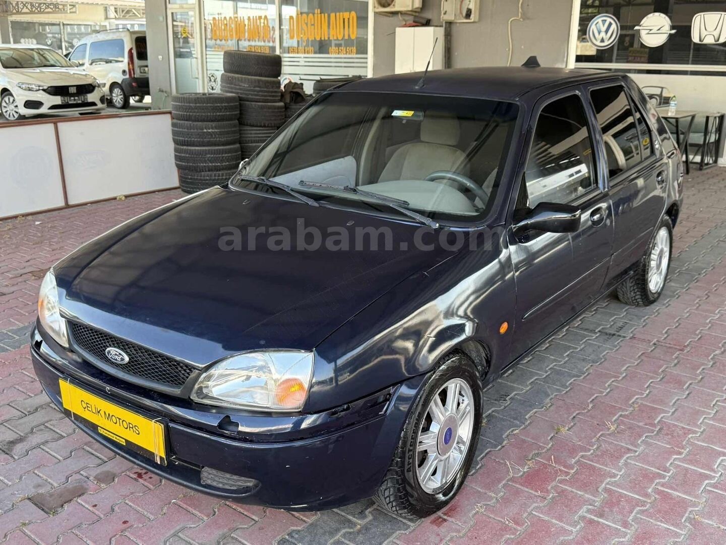 ÇELİK'DEN 2001 FIESTA 1.25 LPG GHİA - KLİMA - İÇİ BEJ - FULL !! 1