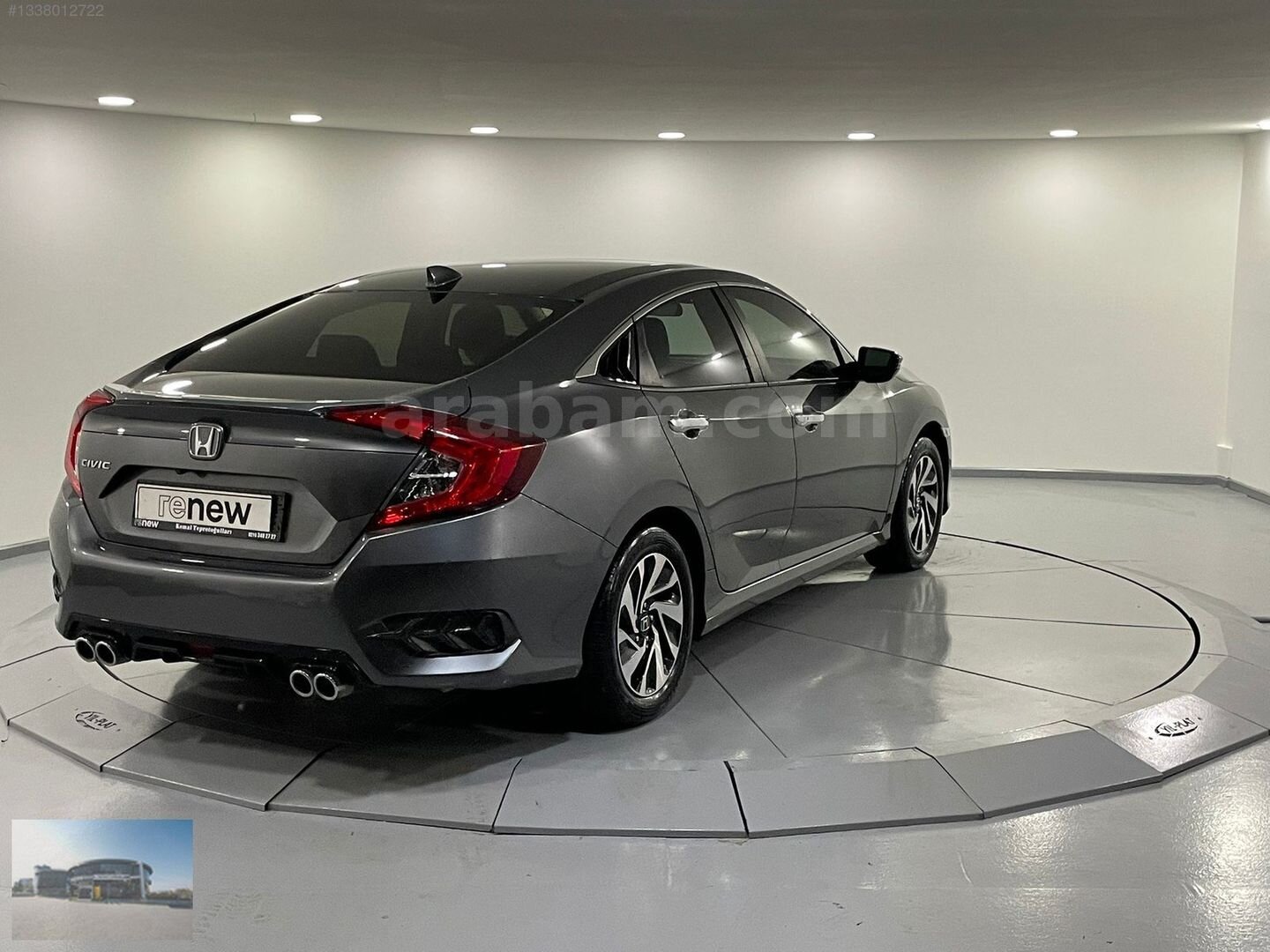 2019 Civic Sedan 1.6 i-VTEC Eco Executive / 45.536 KM "12AY KART 5