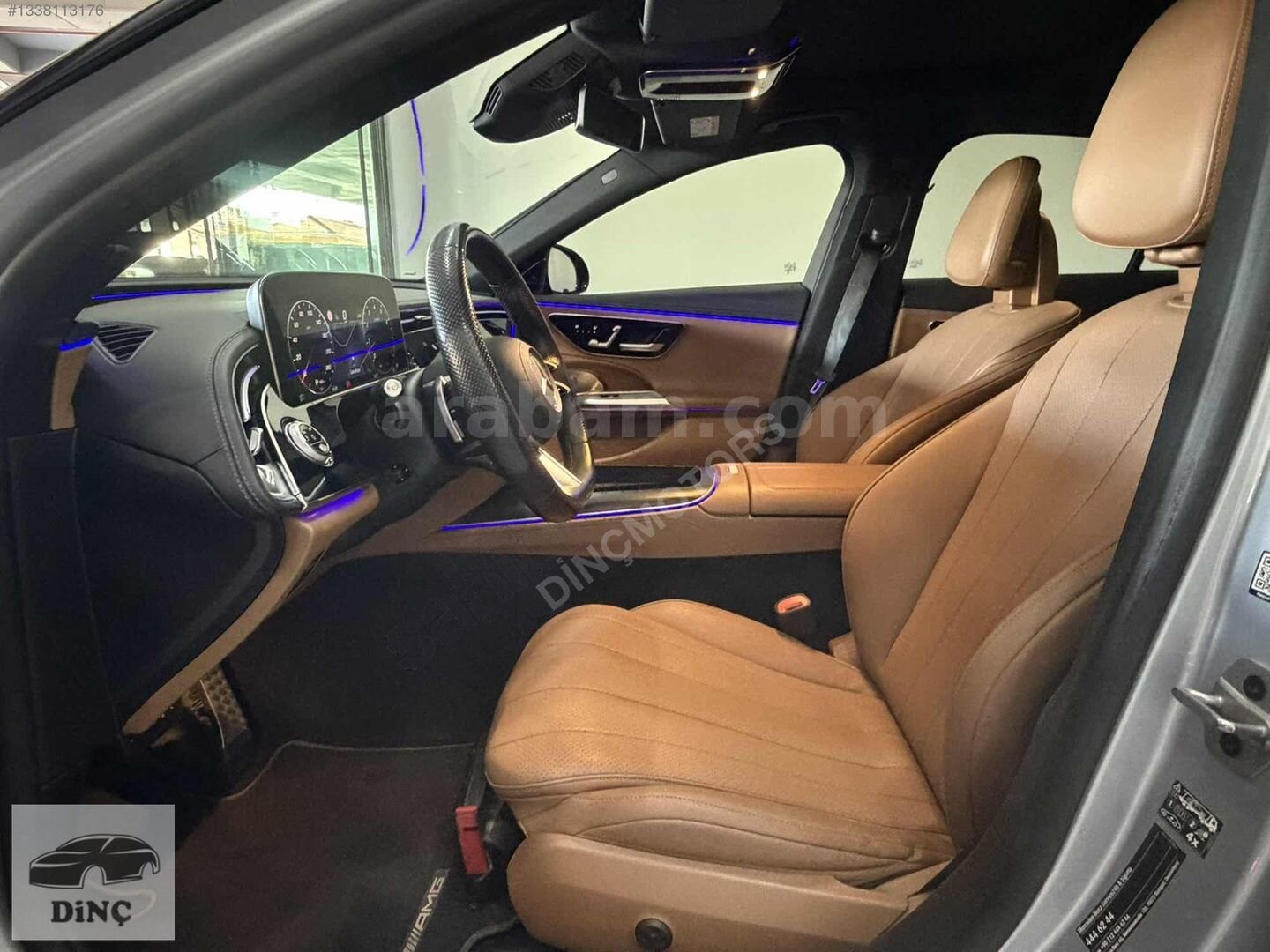 ''DİNÇ MOTORS'' SİYAH/TABA E180 AMG AIRMATIC A.AKS SOĞUTMA 360 K 7