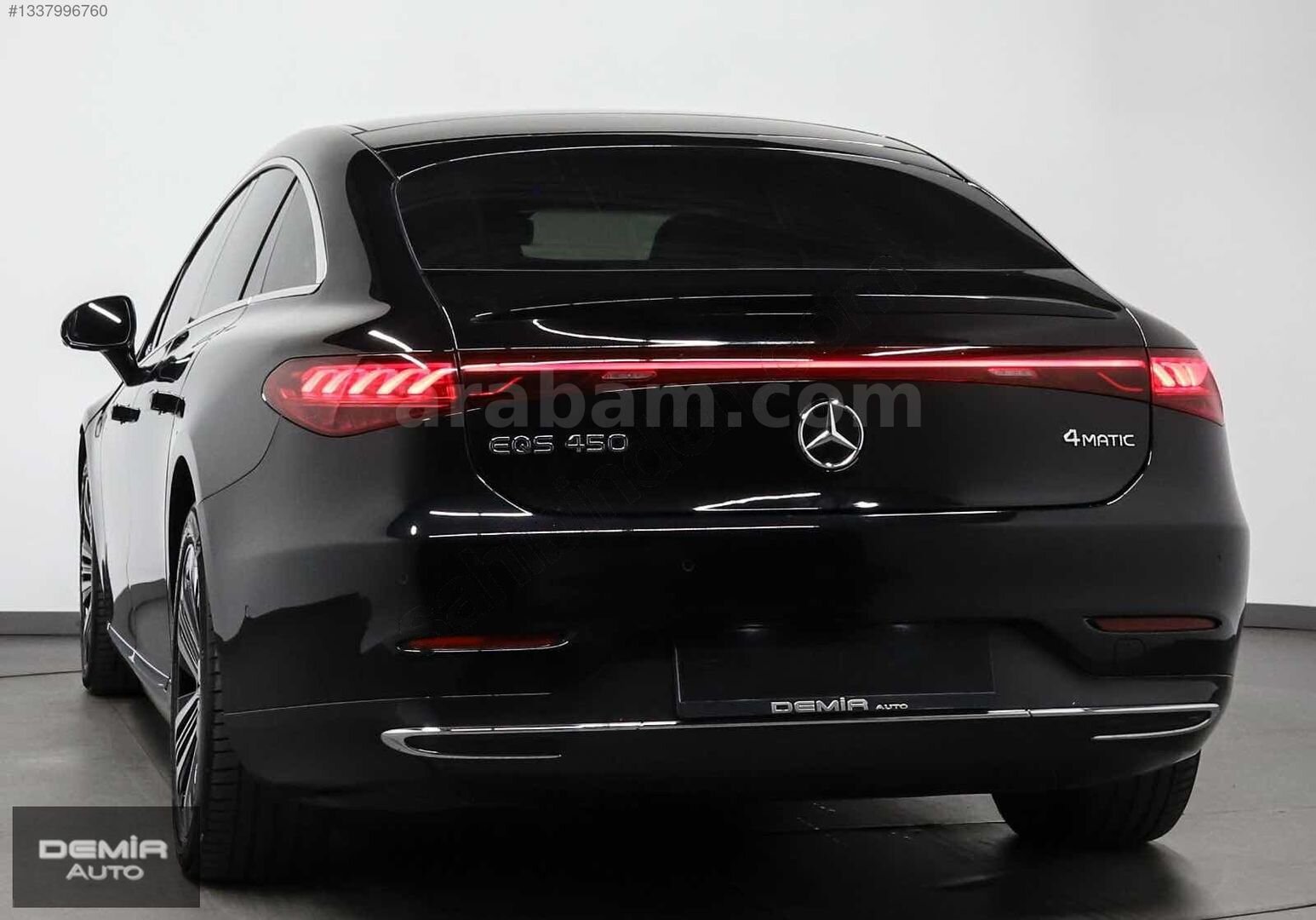Galeriden Mercedes - Benz EQS 450+ 2023 Model İstanbul 66.000 km Siyah 5