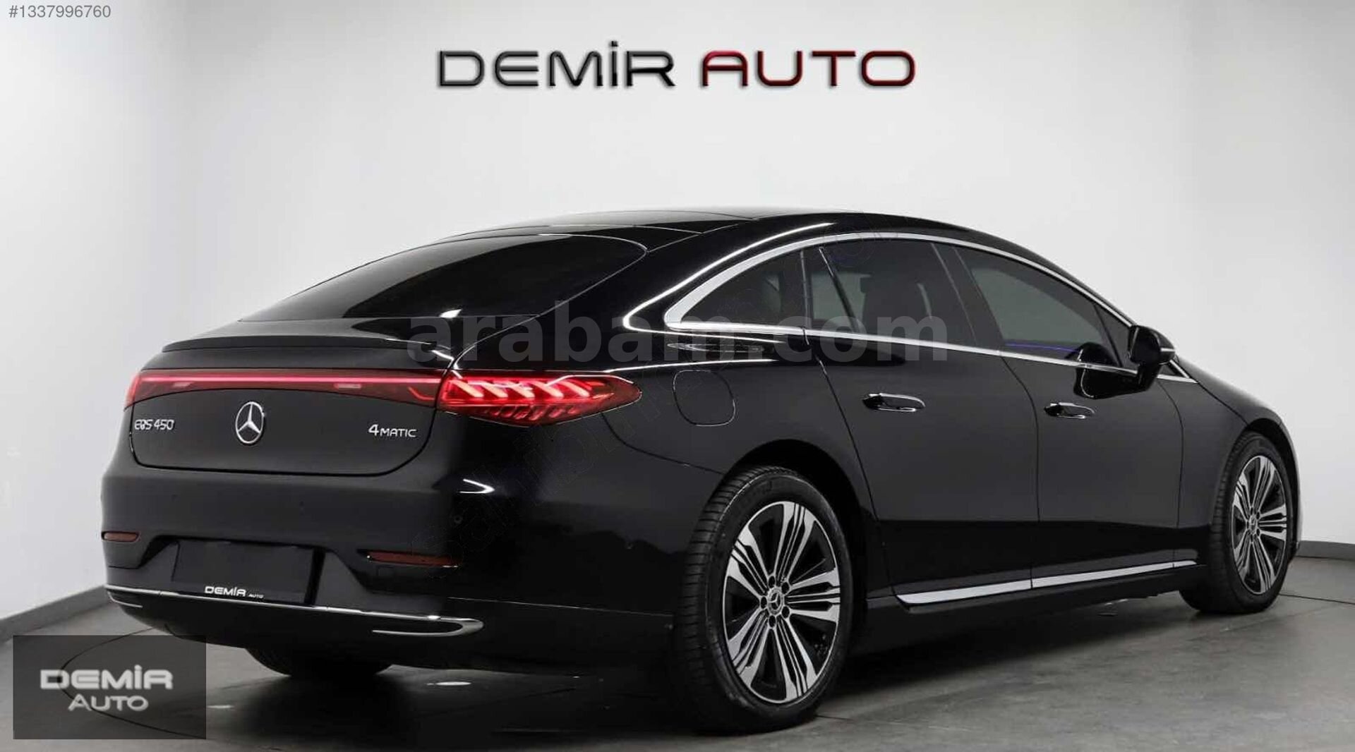 Galeriden Mercedes - Benz EQS 450+ 2023 Model İstanbul 66.000 km Siyah 7