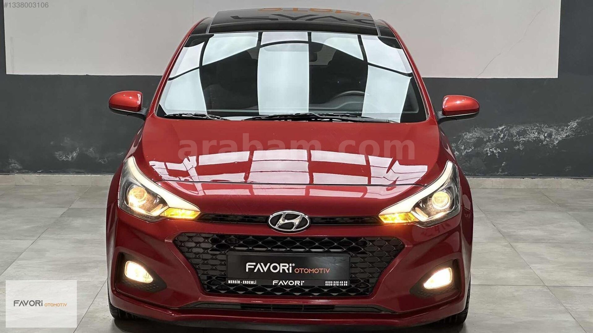 FAVORİ OTOMOTİV 2019 i20 İLK ELDEN CAM TAVAN BOYASIZ 2