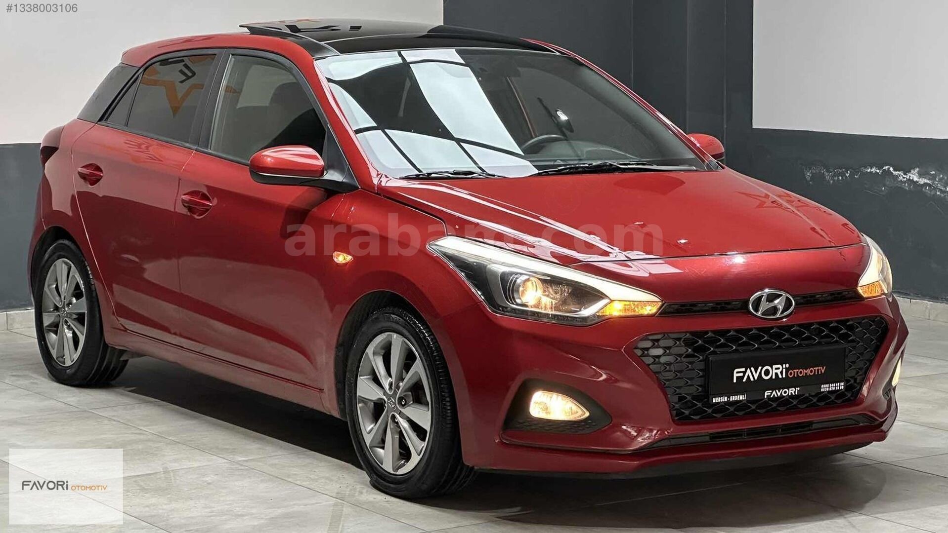 FAVORİ OTOMOTİV 2019 i20 İLK ELDEN CAM TAVAN BOYASIZ 3