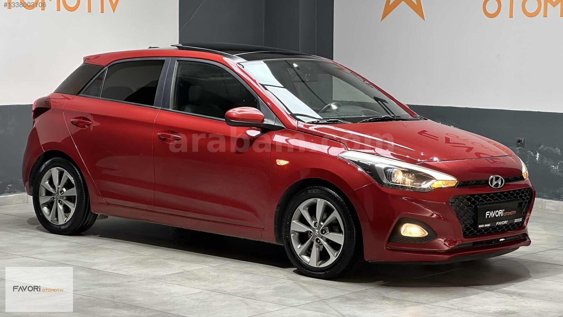 FAVORİ OTOMOTİV 2019 i20 İLK ELDEN CAM TAVAN BOYASIZ 4