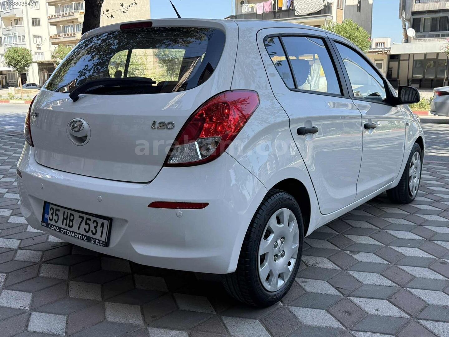 2012 MODEL 2013 ÇIKIŞLI MAKYAJLI KASA HYUNDAİ i.20 NOKTA BOYASIZ 6
