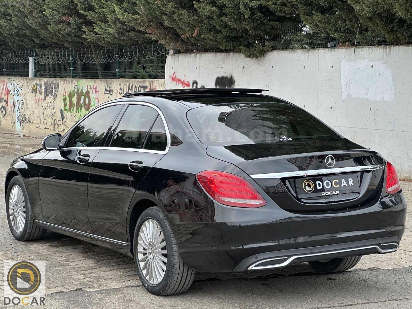 DOCAR-2017 MERDEDES-BENZ C200D EXCLUSİVE KREDİ/K.KARTI/VADE 5