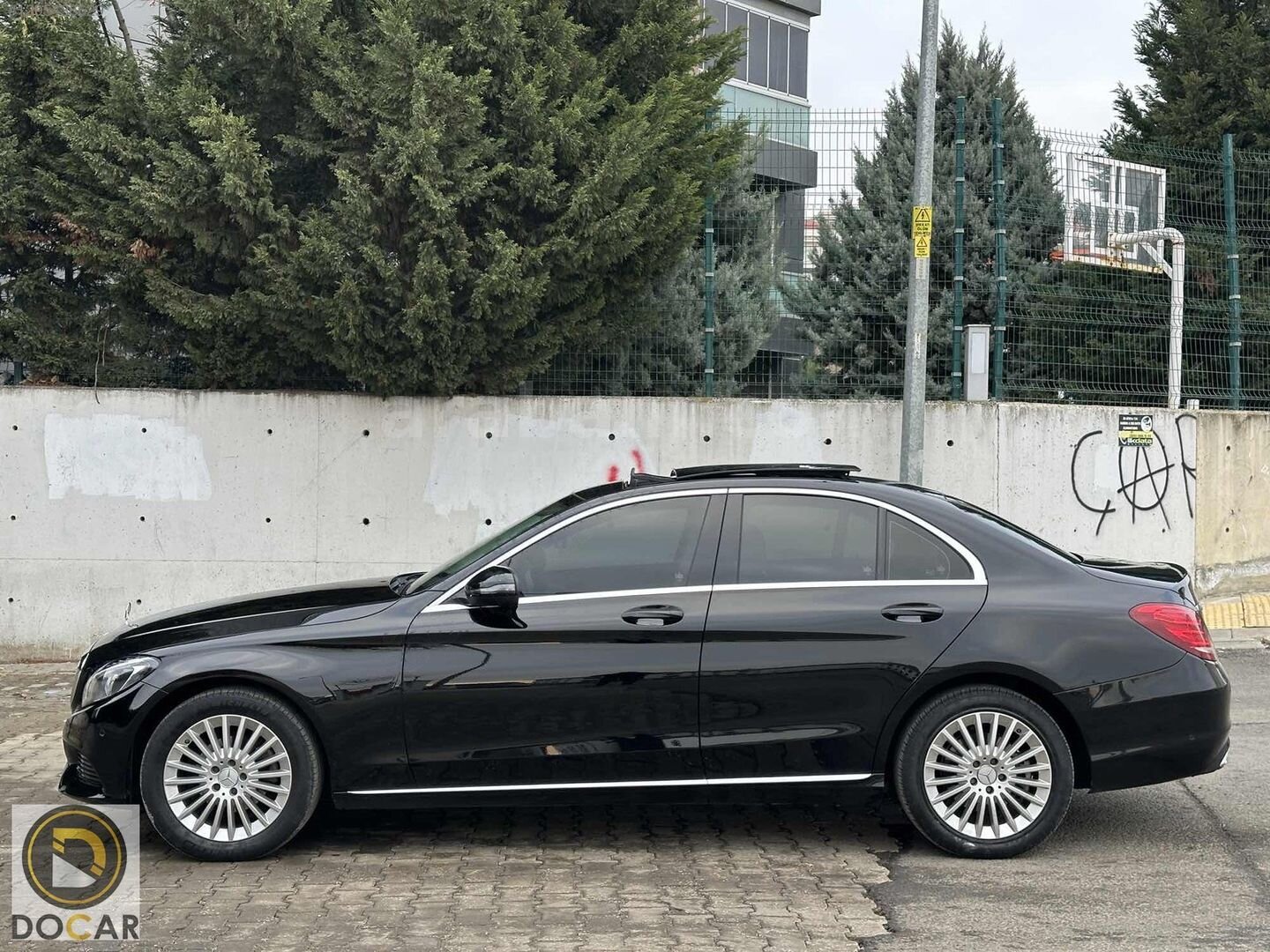 DOCAR-2017 MERDEDES-BENZ C200D EXCLUSİVE KREDİ/K.KARTI/VADE 4