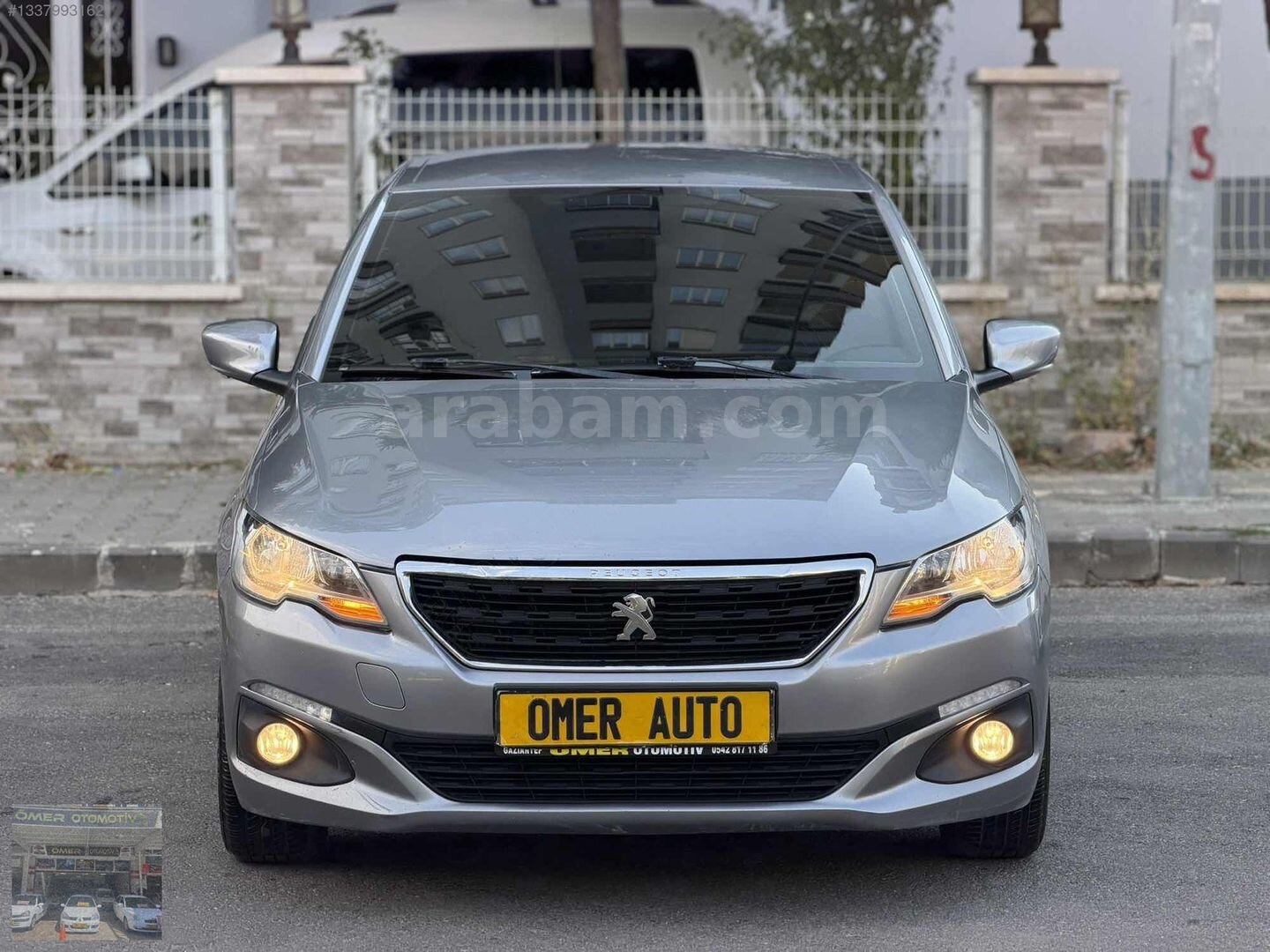 ÖMER+OTODAN+2018+MODEL+PEUGEOT+301+HATASIZ+230+KM 3
