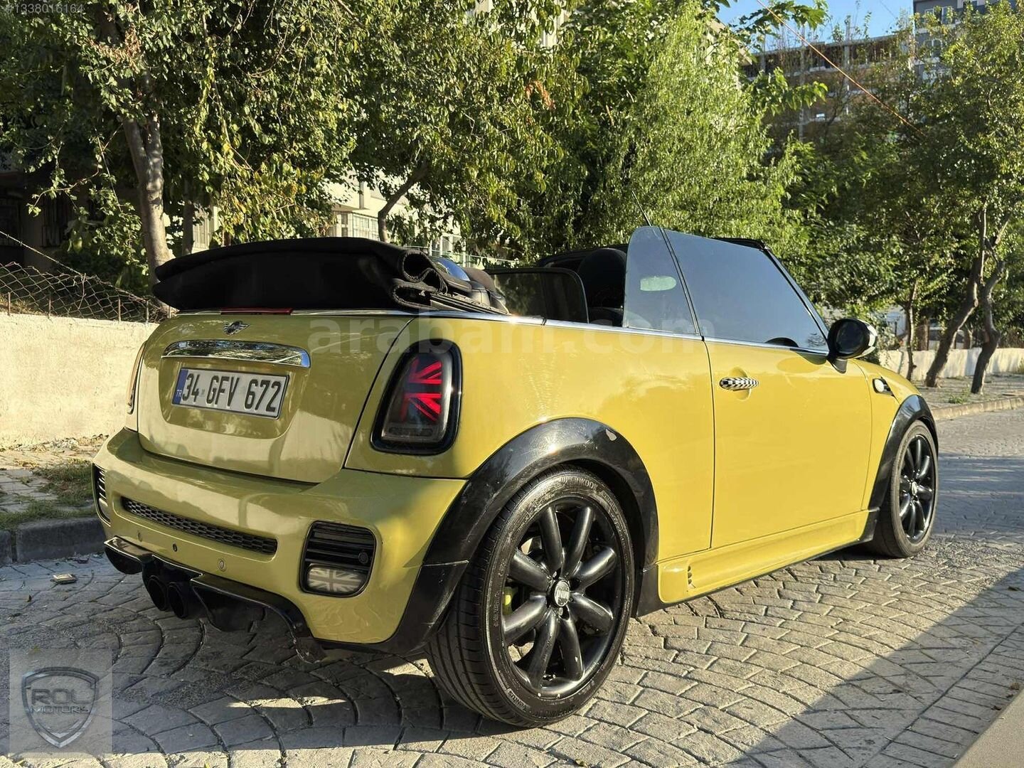 TR'DE TEK CABRİO'NUN ATASI JWC CARBON LED FAR İNGİLİZ STOP 7