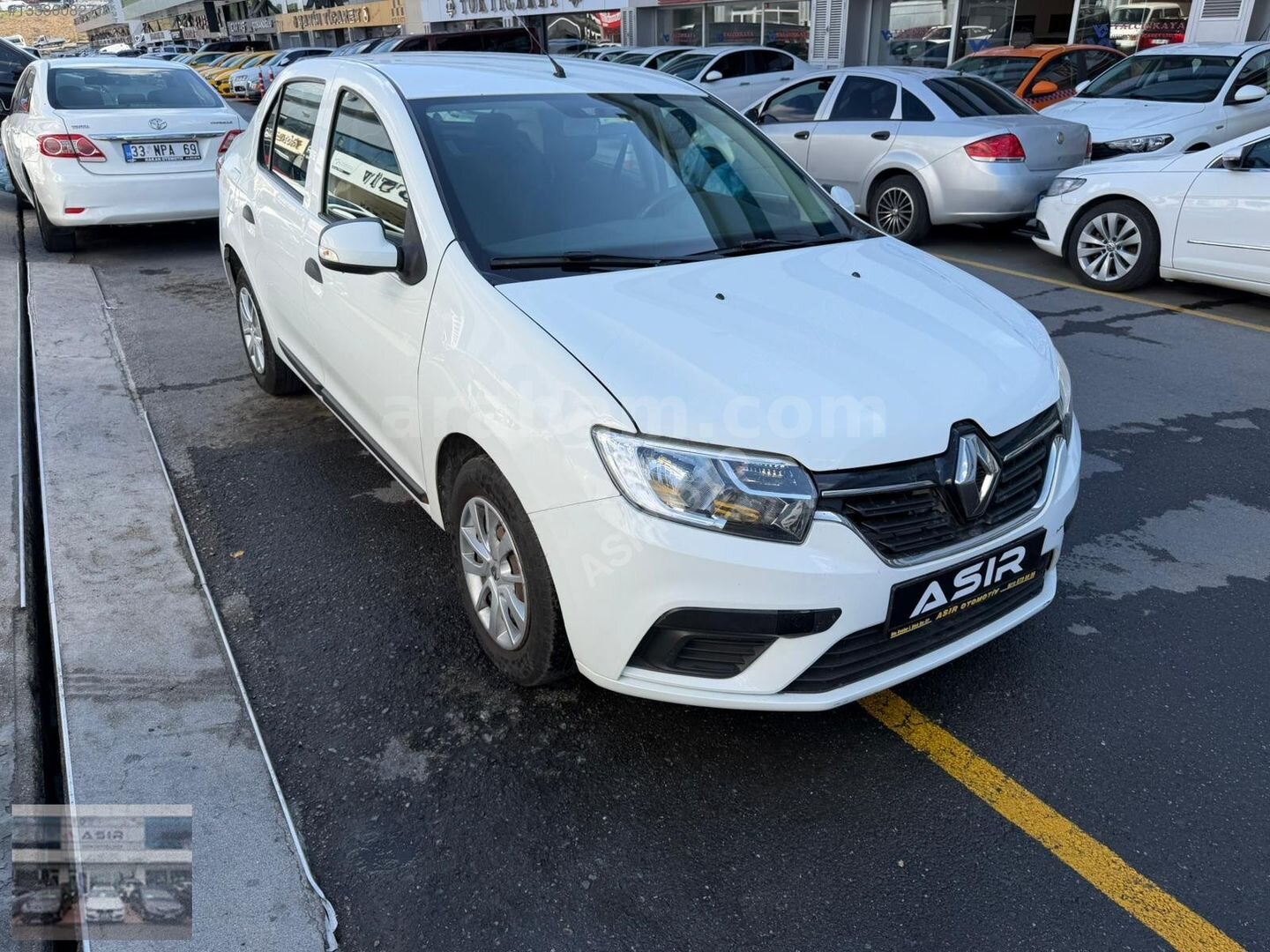 ASIR OTO'DAN SATILIK 2019 RENAULT SYMBOL 1.0 JOY 2
