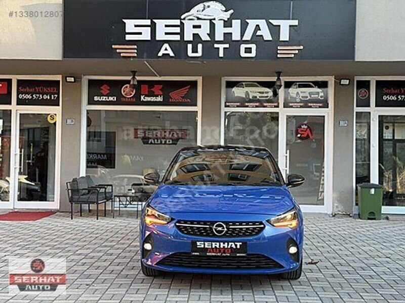 SERHAT AUTO'DAN 2021 MODEL OPEL CORSA 1.2T ELEGANCE ÇİFT RENK
